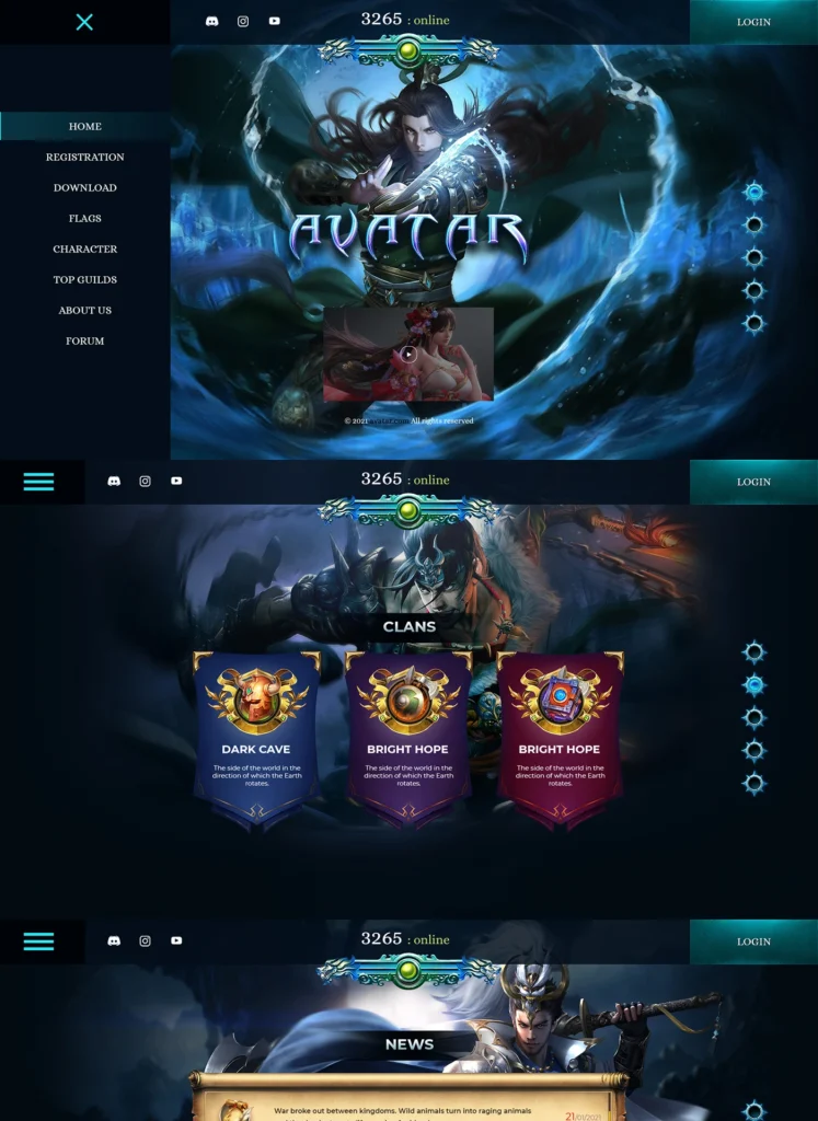 avatar metin2 template html image 1