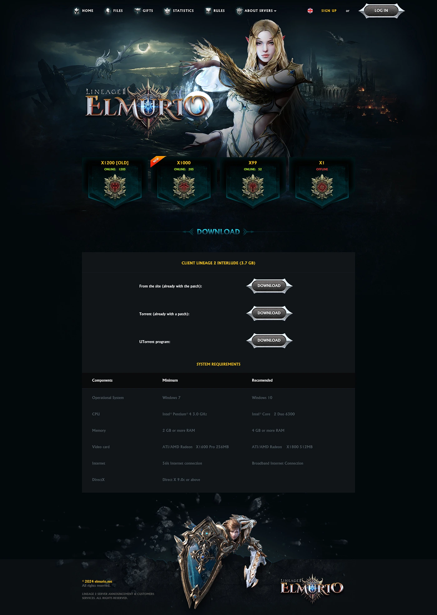 elmurio lineage2 template html image 3