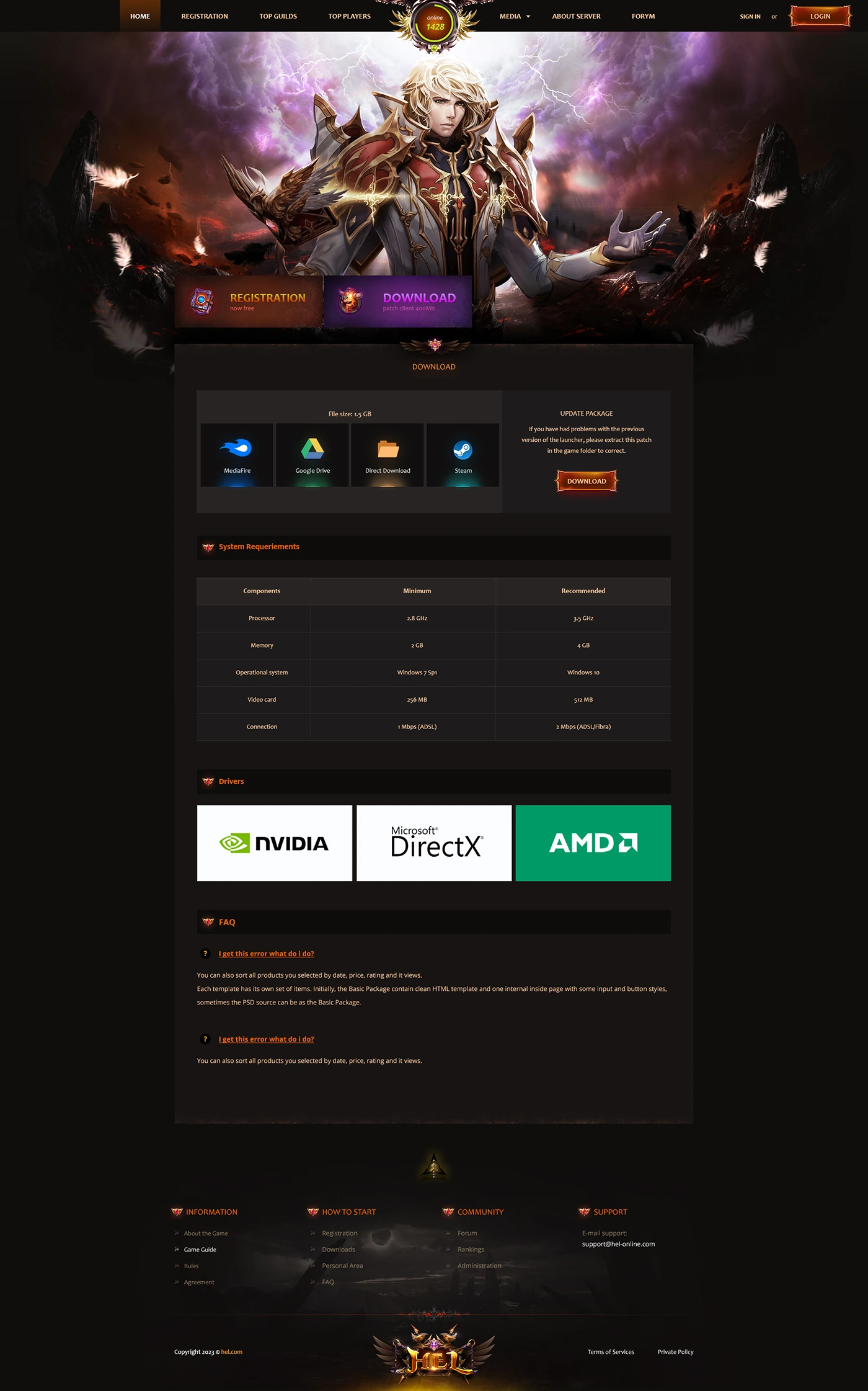 hel mu online template html image 2