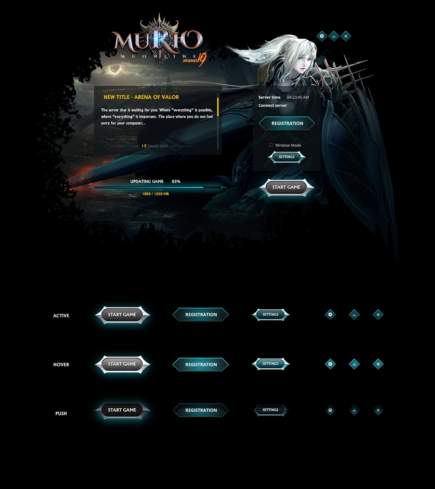 murio mu online template html image 7