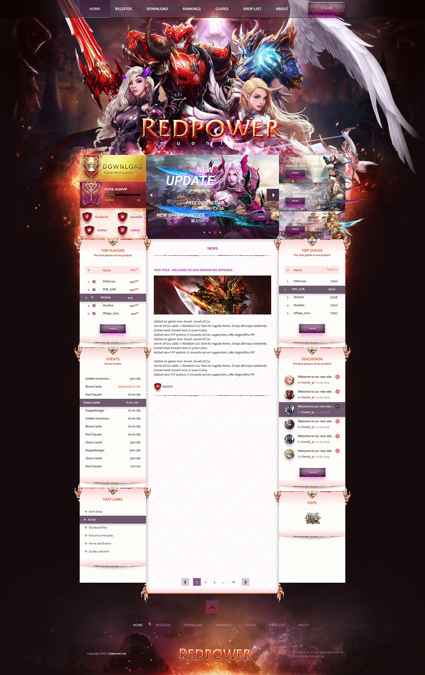 redpower mu online template html image 2