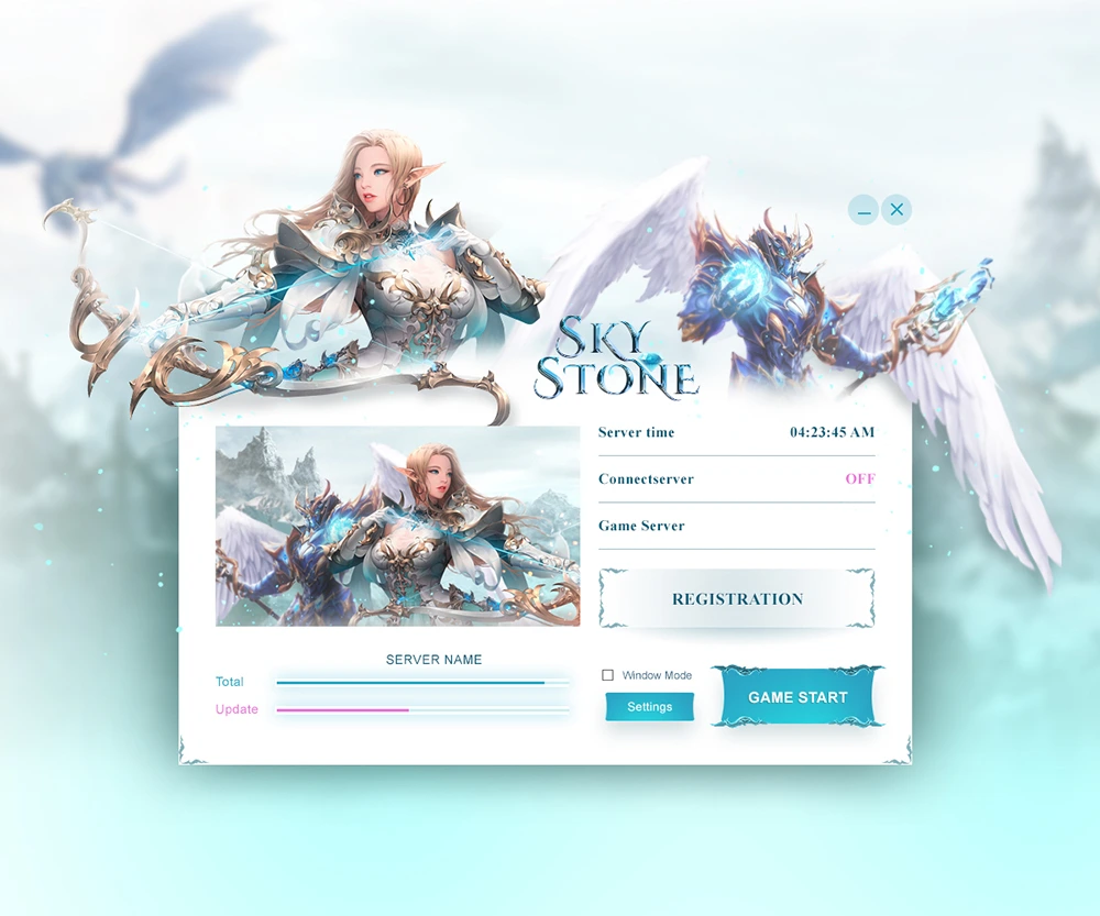 skystone mu online template html image 7
