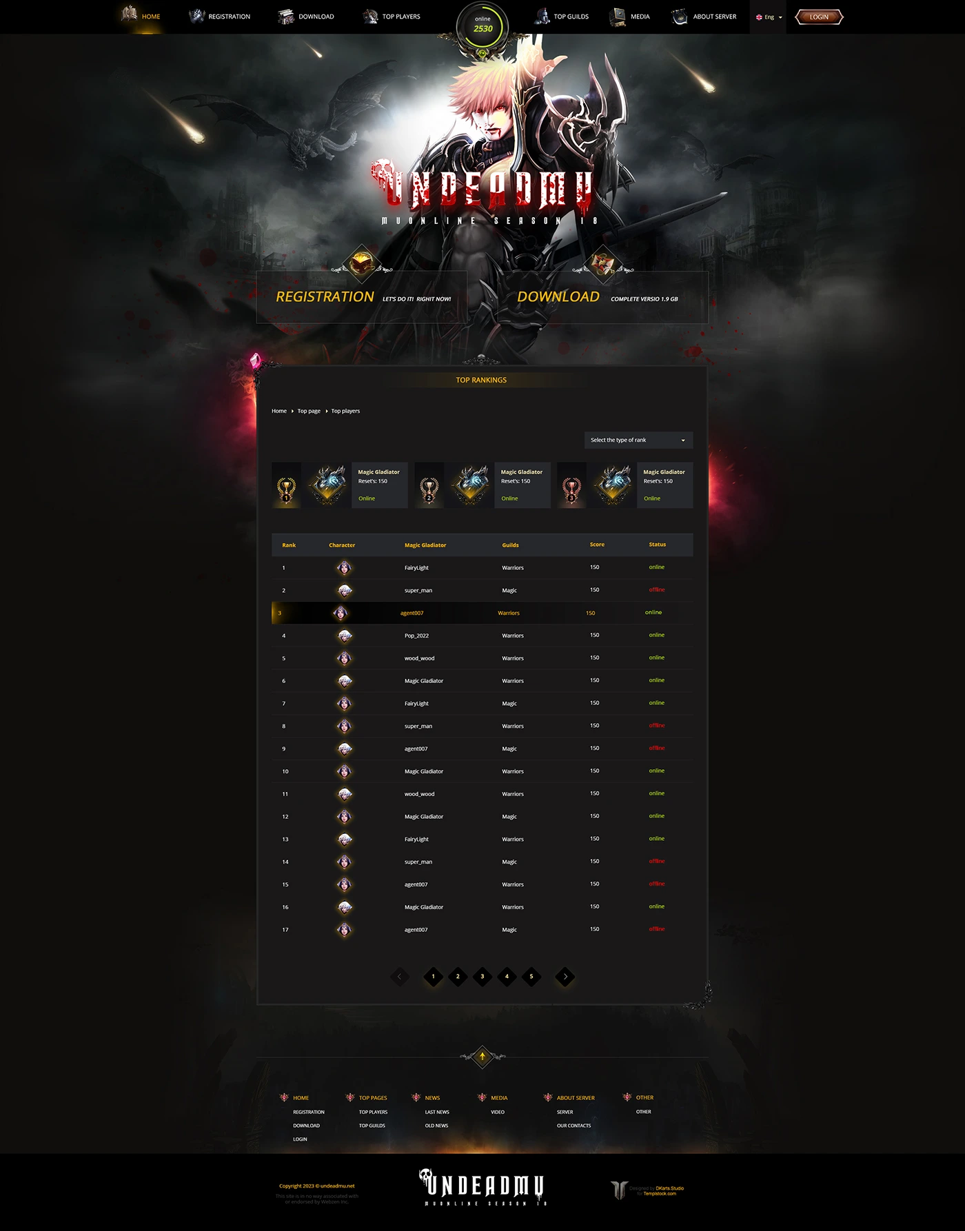 undeadmu mu online template html image 5