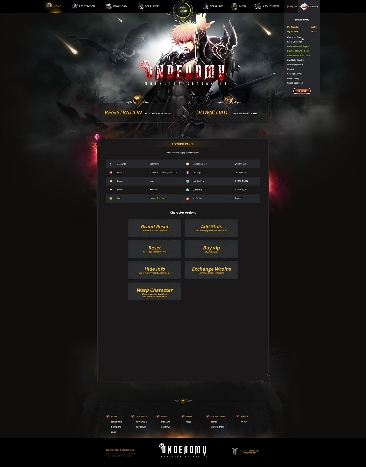 undeadmu mu online template html image 6