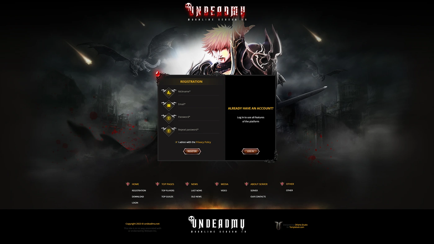 undeadmu mu online template html image 8