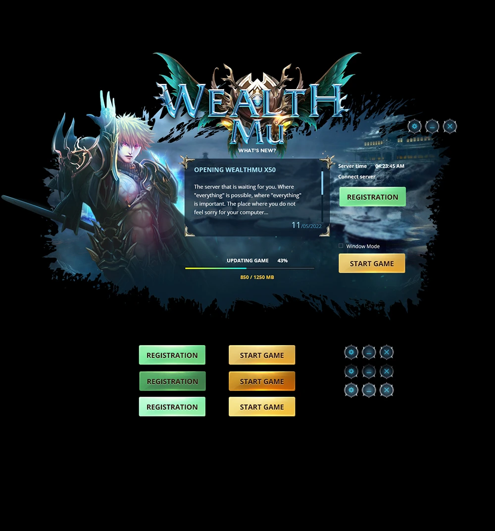 wealthmu mu online template html image 17