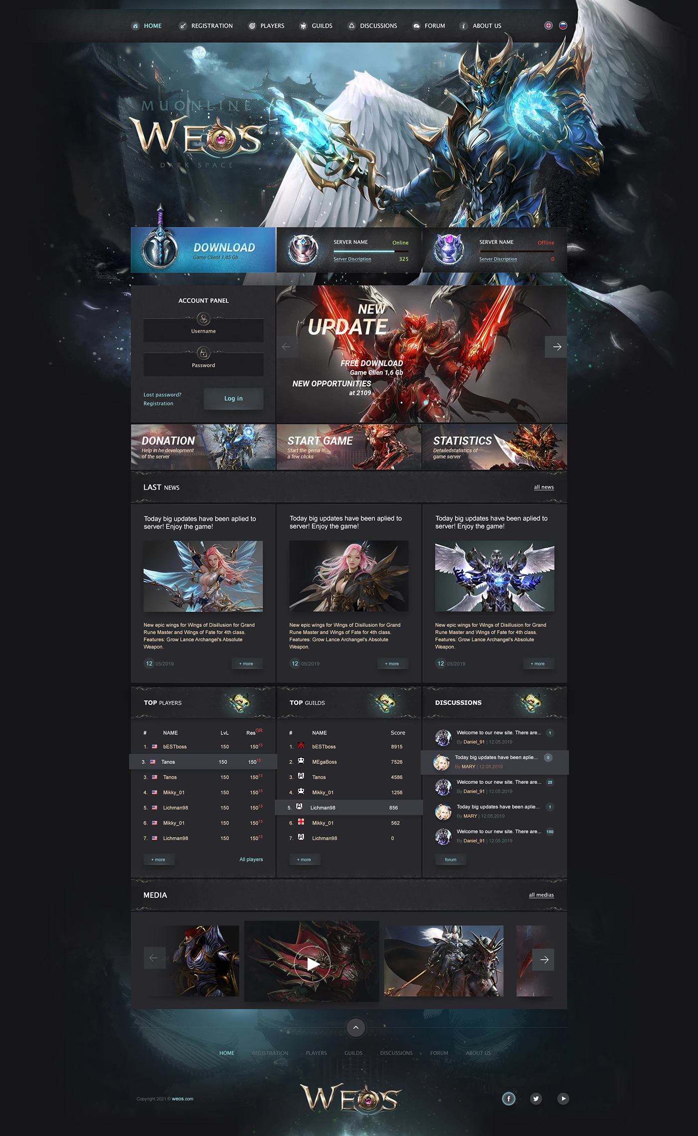 weos mu online template html image 1