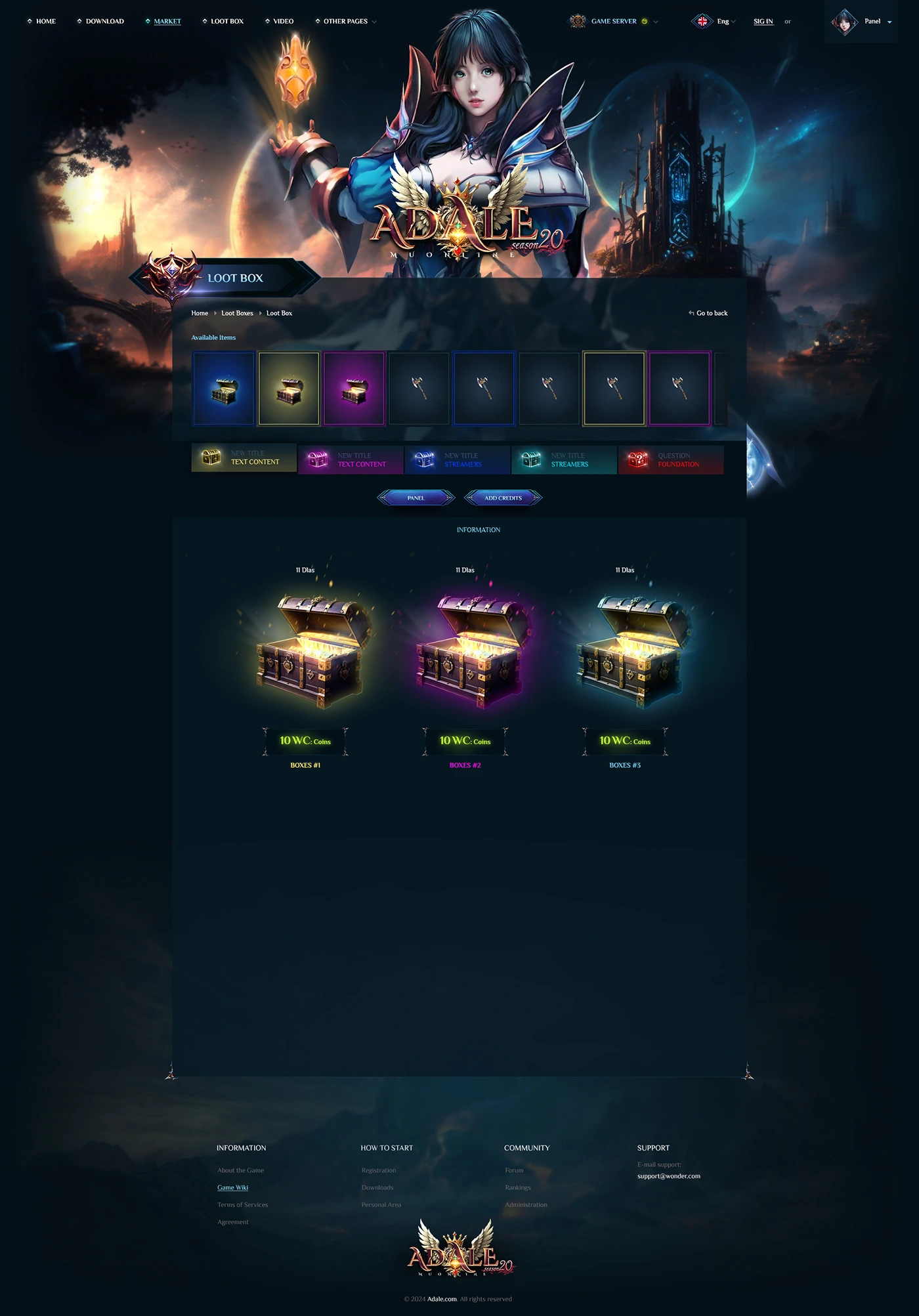 adale mu online template psd image 22