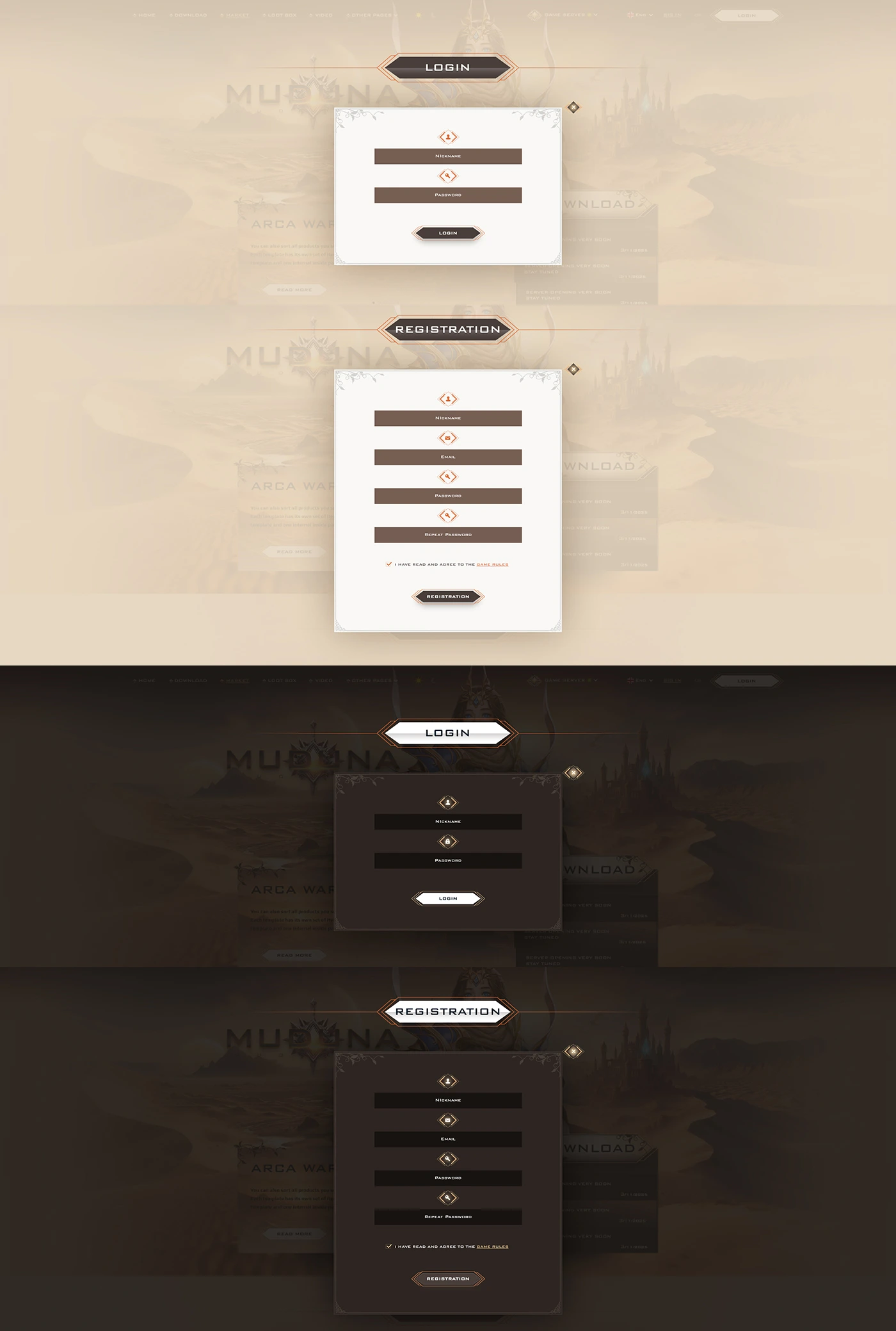 muduna mu online template psd 18