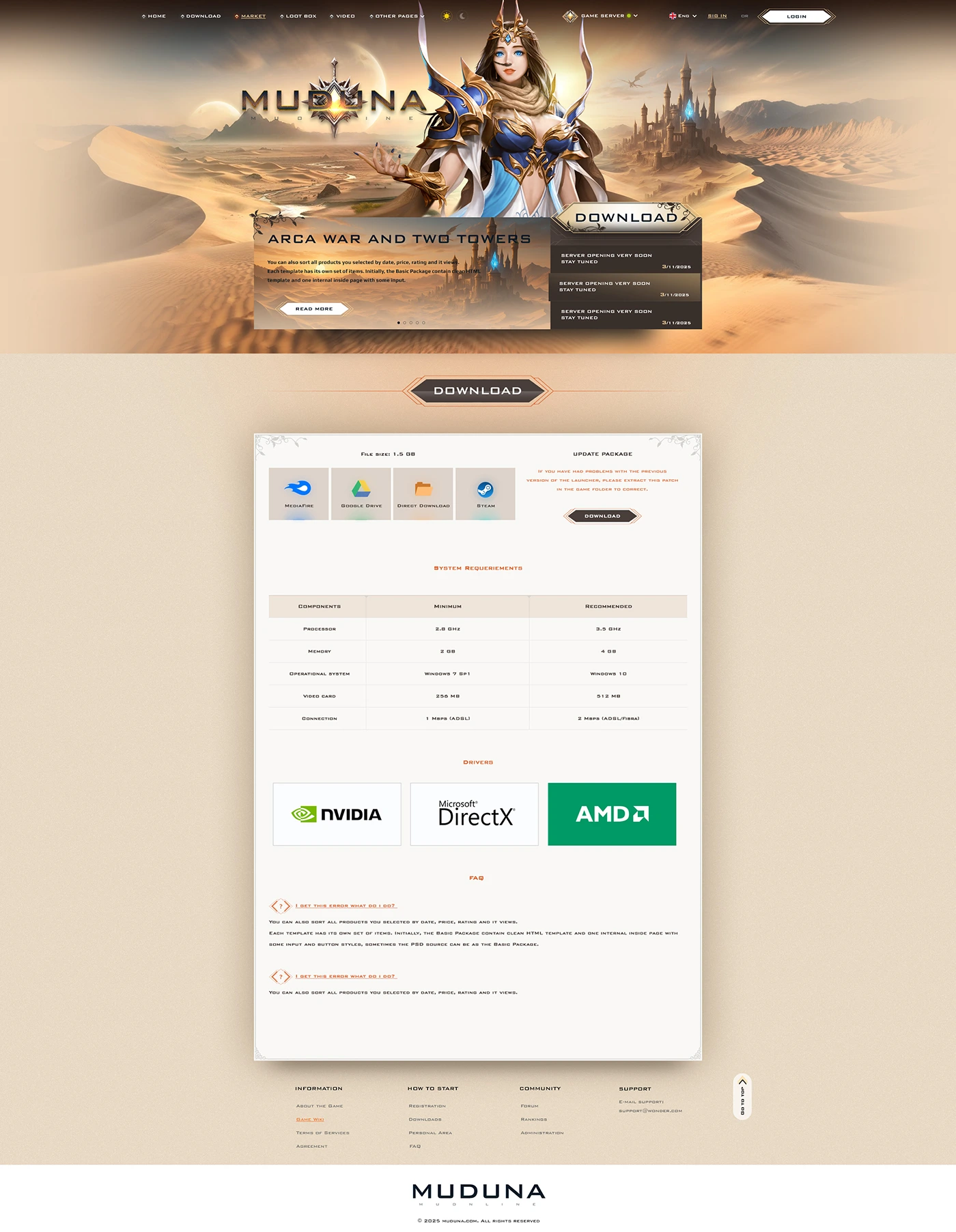 muduna mu online template psd 4
