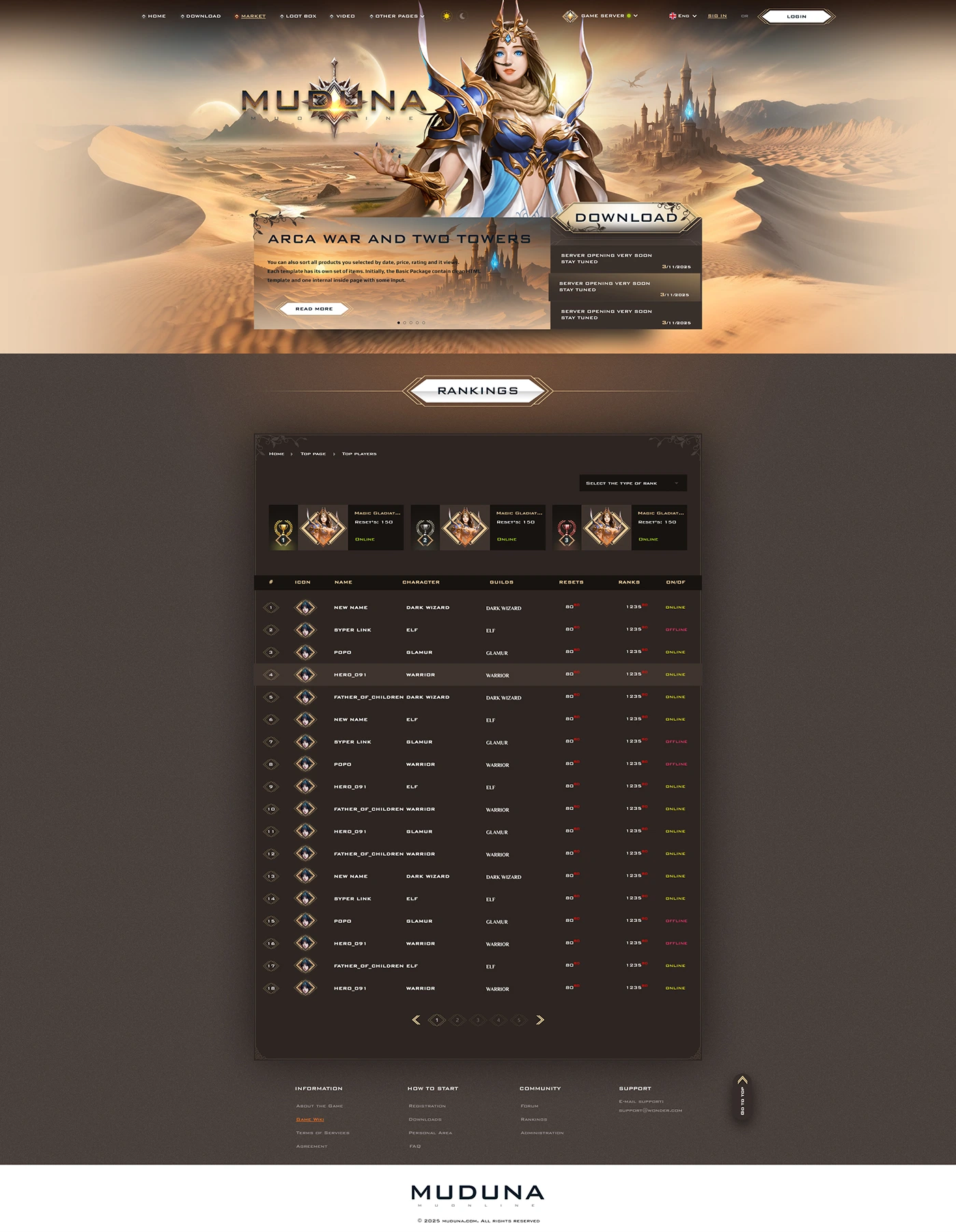 muduna mu online template psd 5