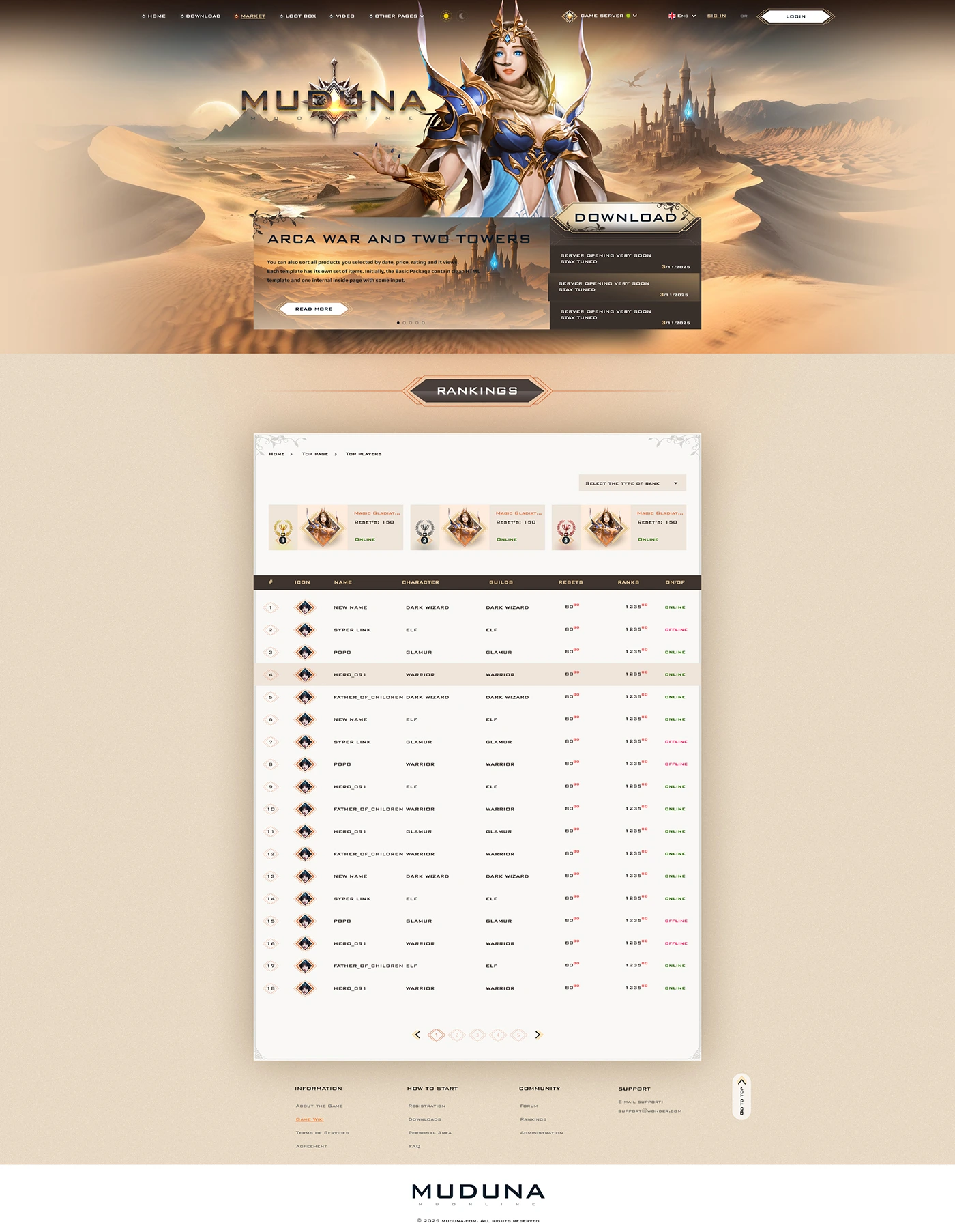 muduna mu online template psd 6